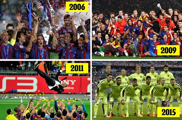 Barcelona, Empat Kali Tampil di Final Liga Champions dalam 10 Tahun